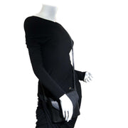 Delvaux Black Toile De Cuir Cross Body Bag tegen de beste prijs nu online bij labellov