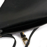 Delvaux Black Toile De Cuir Cross Body Bag nu te koop bij labellov.com