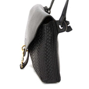 Delvaux Black Toile De Cuir Cross Body Bag now online at labellov.com