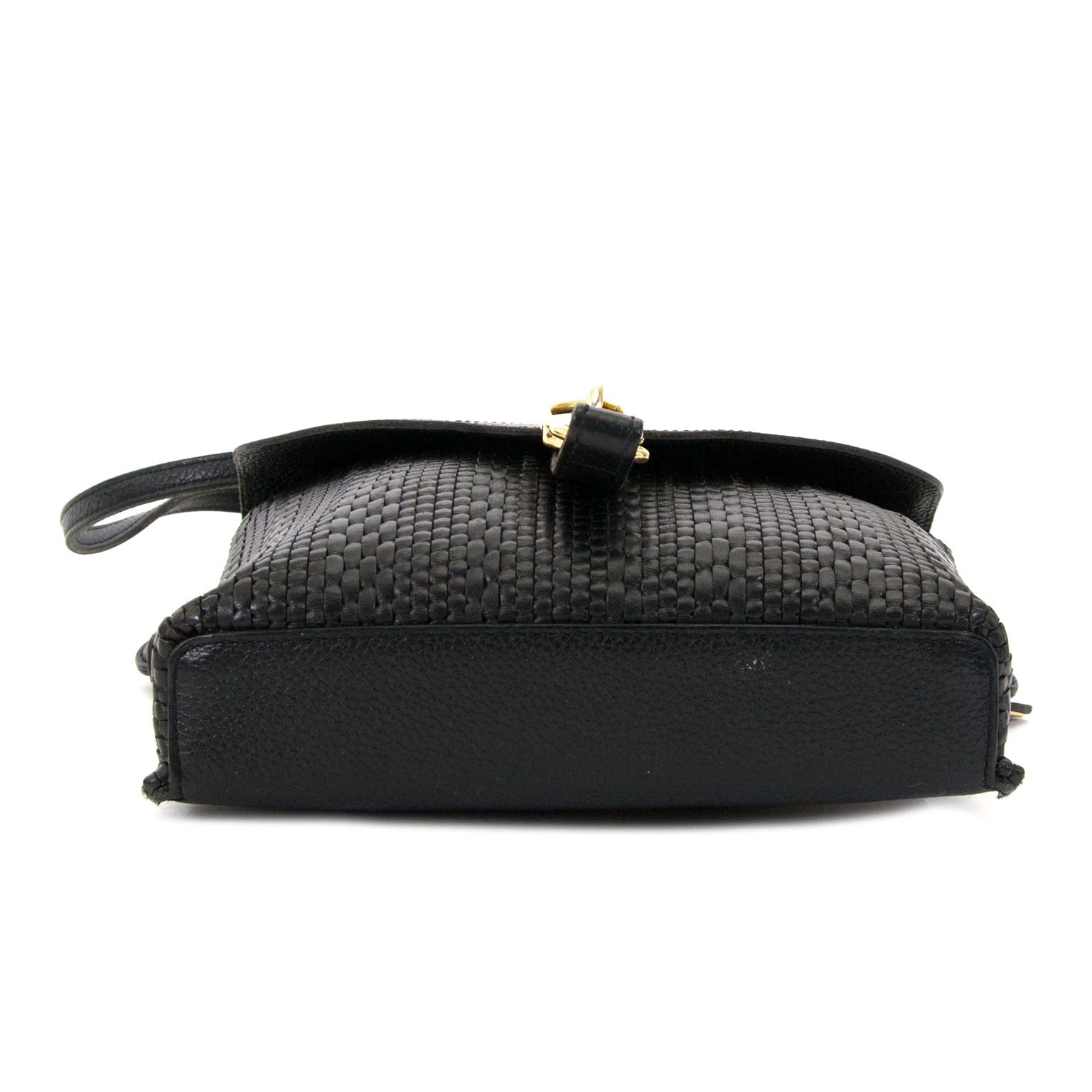 Delvaux Black Toile De Cuir Cross Body Bag now online for the best price at labellov.com