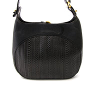 Are you looking for an authentic Delvaux Black Toile de Cuir Shoulder Bag?