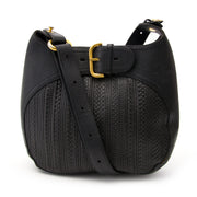 Delvaux Black Toile de Cuir Shoulder Bag for sale online