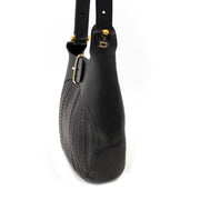 Buy and sell your Delvaux Black Toile de Cuir Shoulder Bags