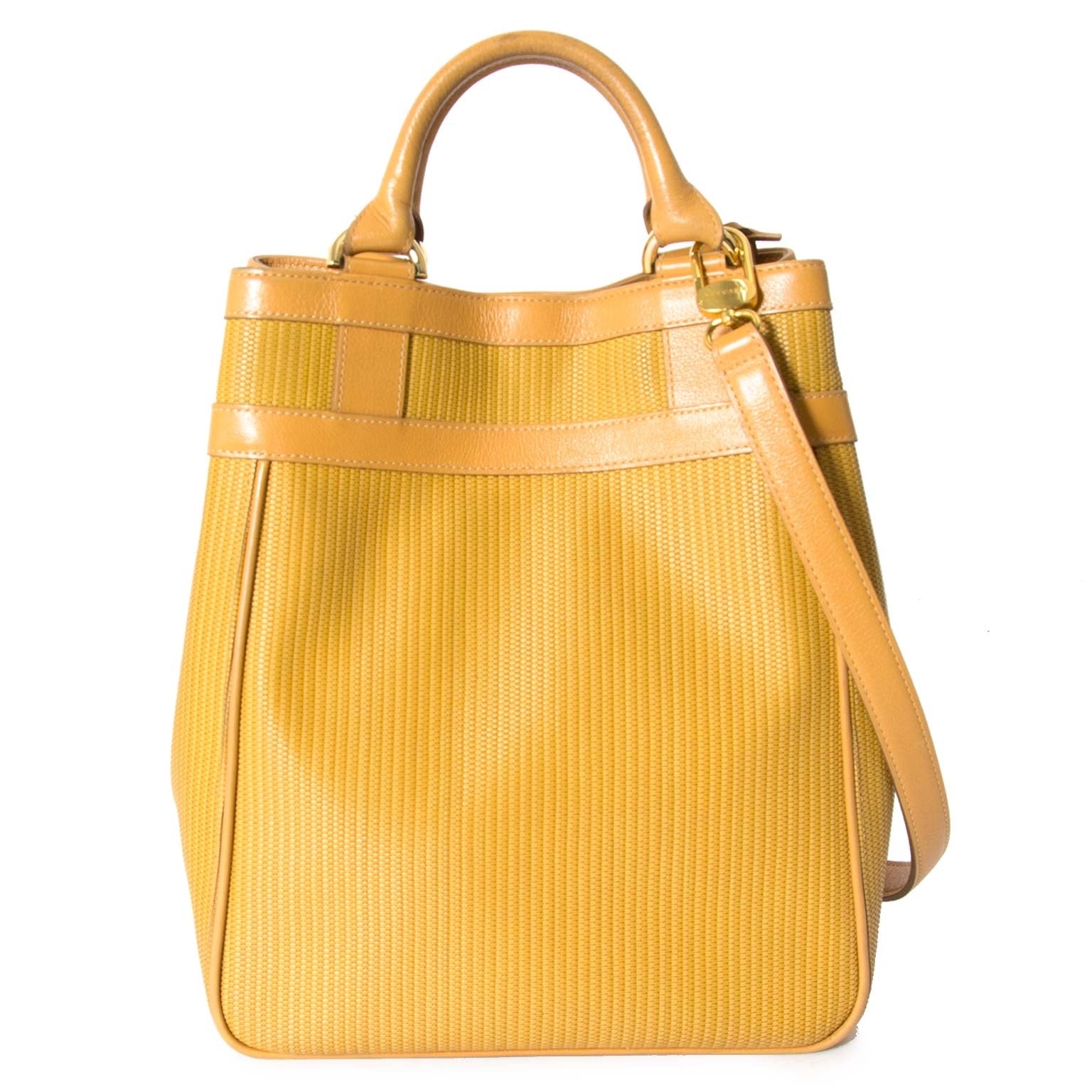 Delvaux Ocher Box Shoulder Bag now for sale at labellov vintage fashion webshop belgium