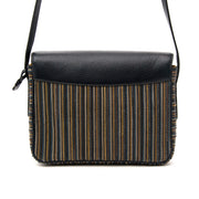 Delvaux Toile De Cuire Black Flap Cross Body Bag online kopen