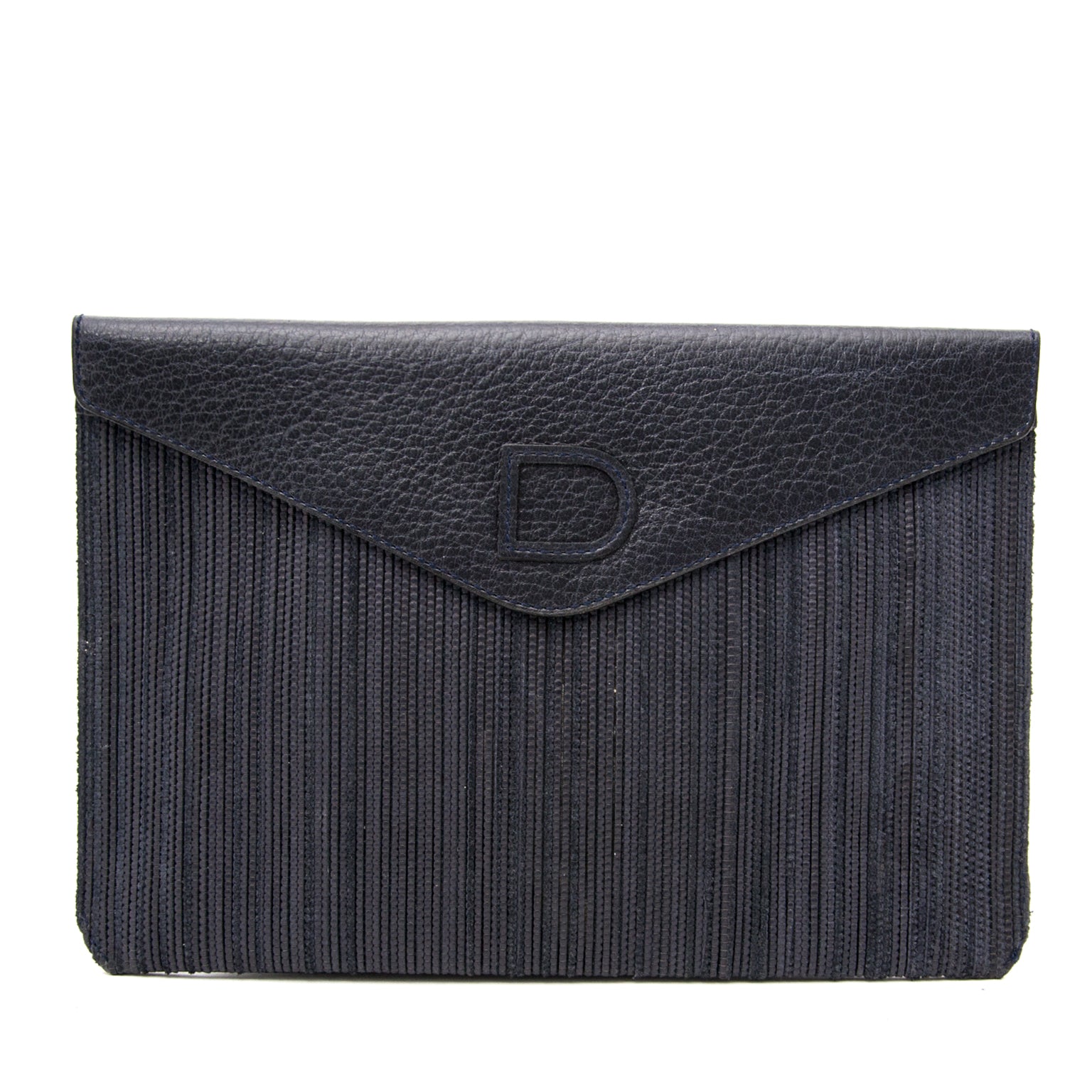 Delvaux Toile de Cuir Pochette