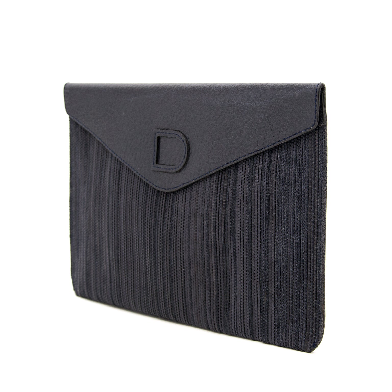 Delvaux Toile de Cuir Pochette