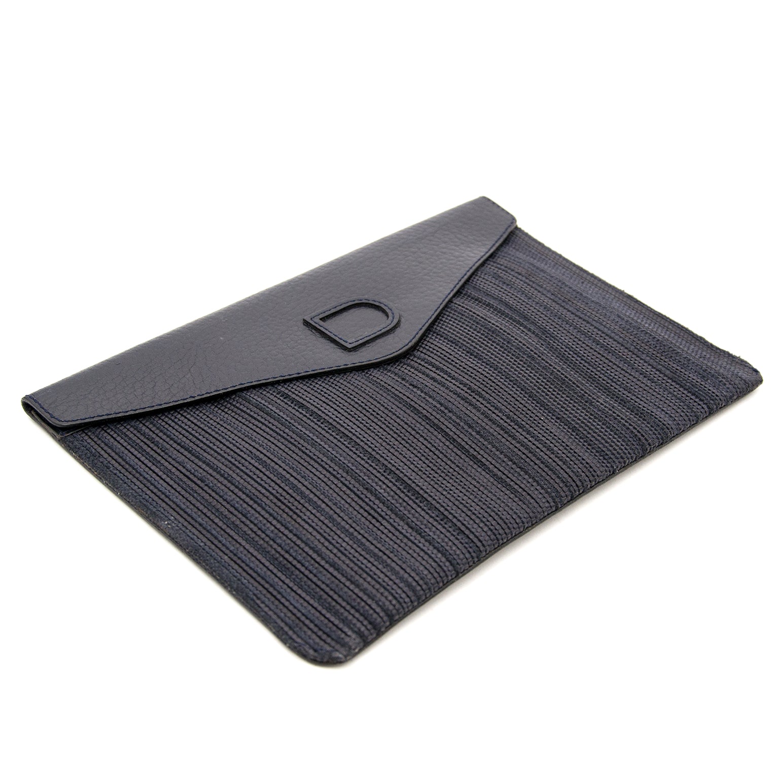 Delvaux Toile de Cuir Pochette
