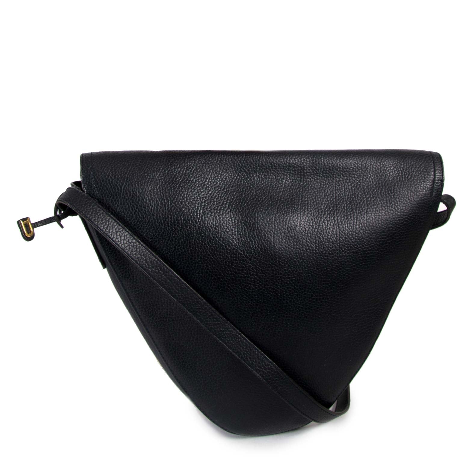 delvaux triangle crossbody sac seconde-à-main vintage à vendre à labellov webshop de mode belgique
