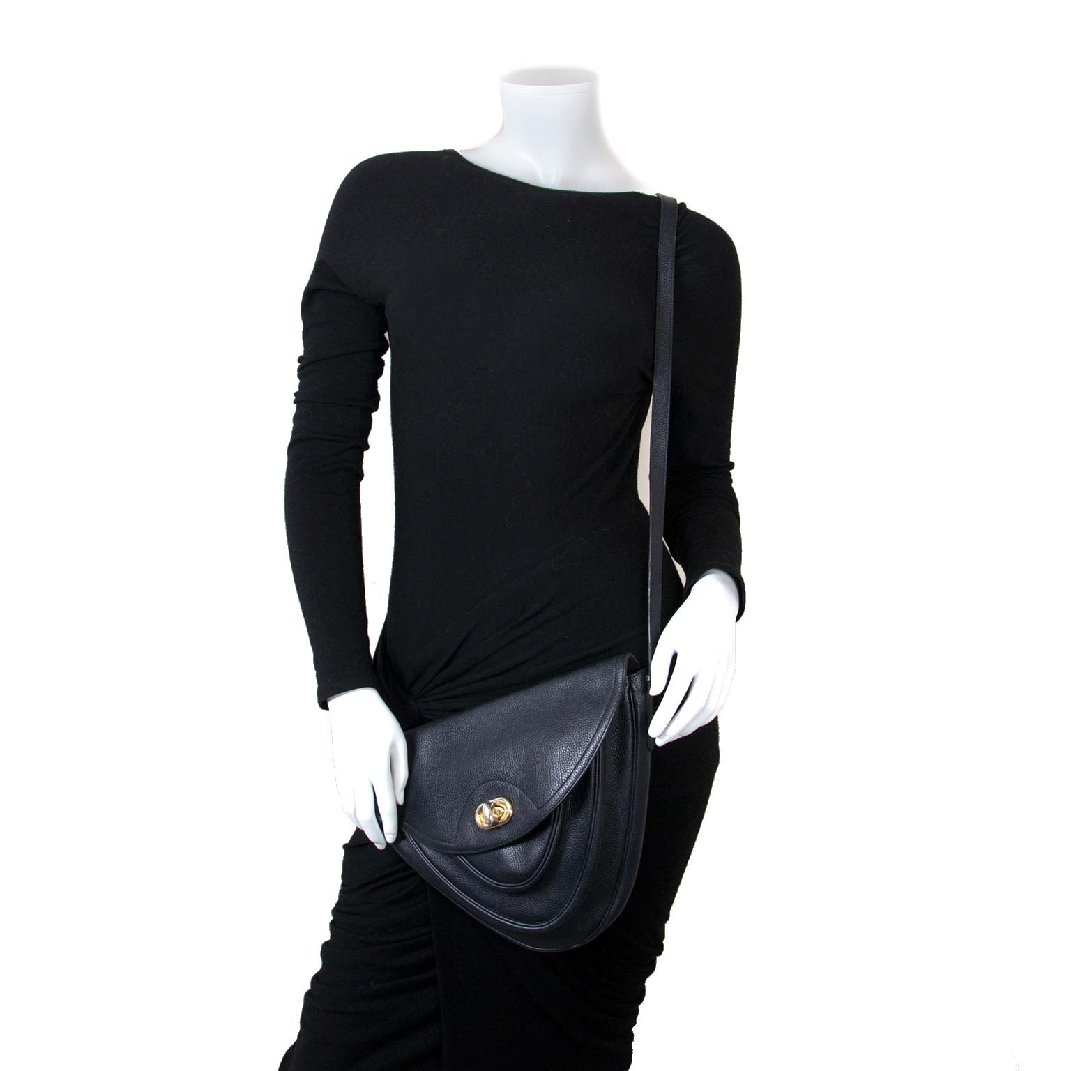 delvaux triangle crossbody bag now for sale at labellov vintage fashion webshop belgium