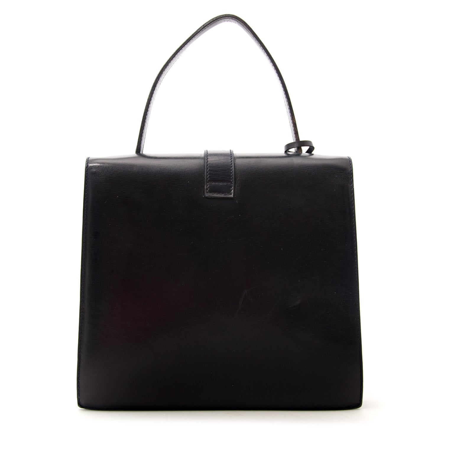 Zwarte Delvaux Modèle Déposé Handtas nu online op labellov.com.