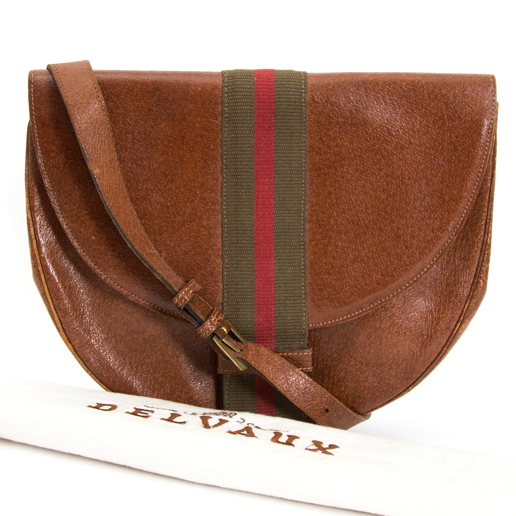 shop safe online your Delvaux Vintage Stripe Bag
