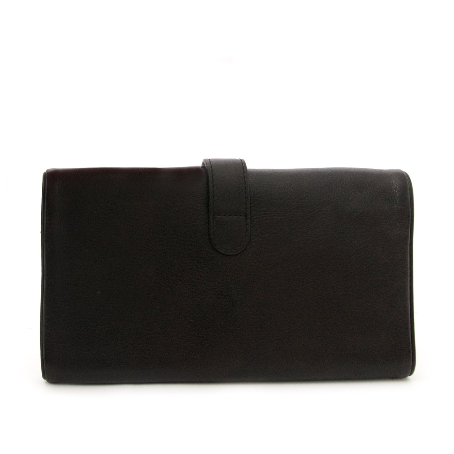 Portefeuille noir Delvaux