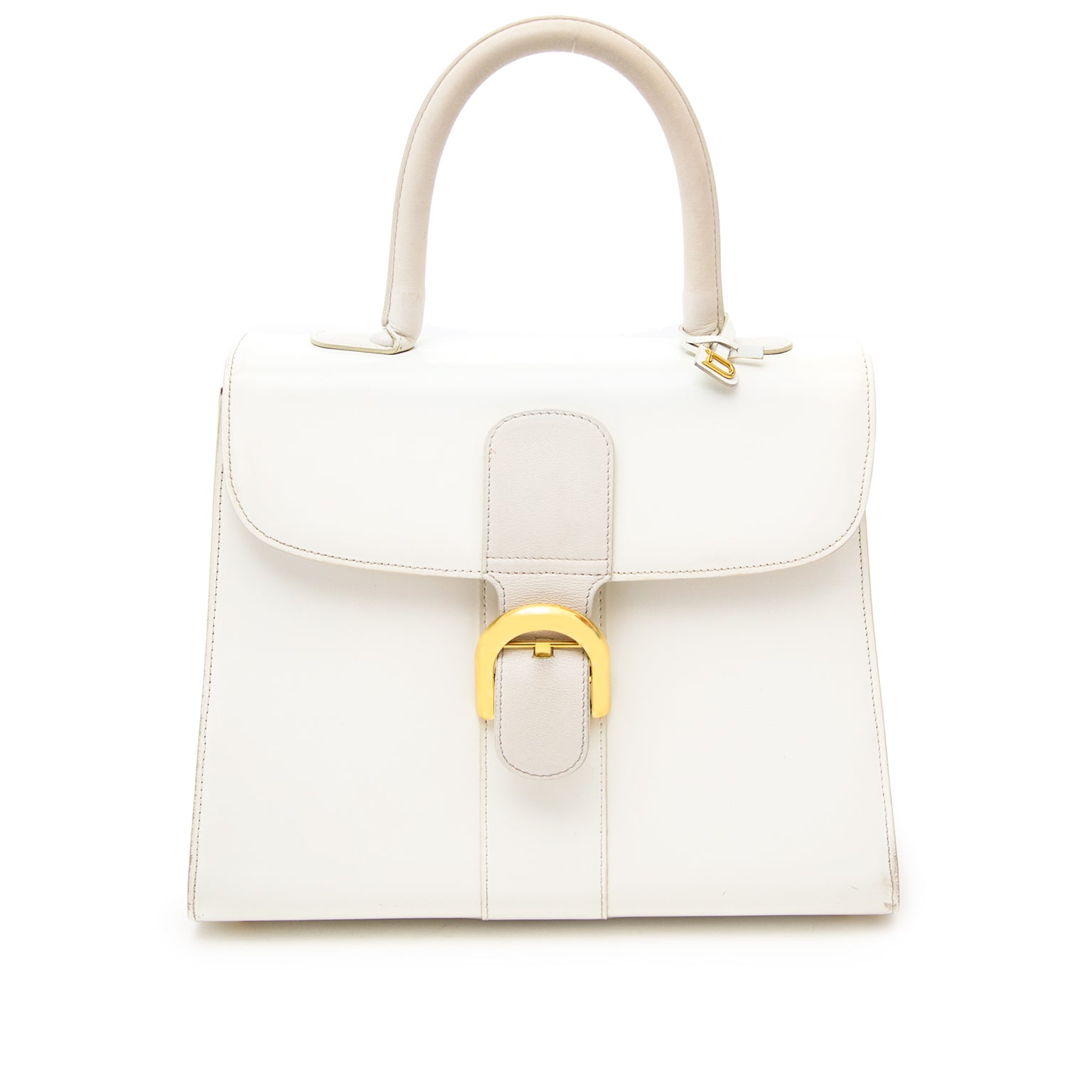 acheter en ligne seoconde main Delvaux Brillant MM GHW Bicolor site en ligne seconde main luxe marque