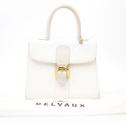 2de hands 100% authentieke Delvaux Brillant MM GHW Bicolor Bag aan de beste prijs