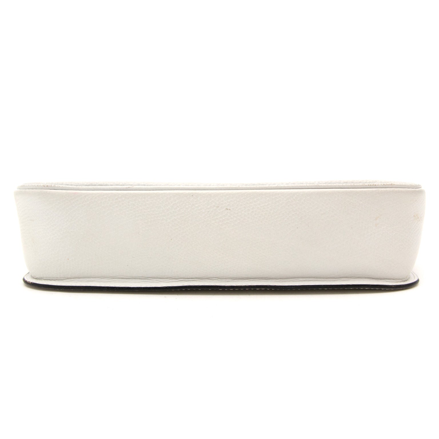 acheter en ligne pour le meilleur prix sac a main Delvaux White Leather Crossbody Bag