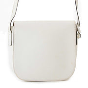 shop safe online secondhand Delvaux White 'D' Crossbody Bag