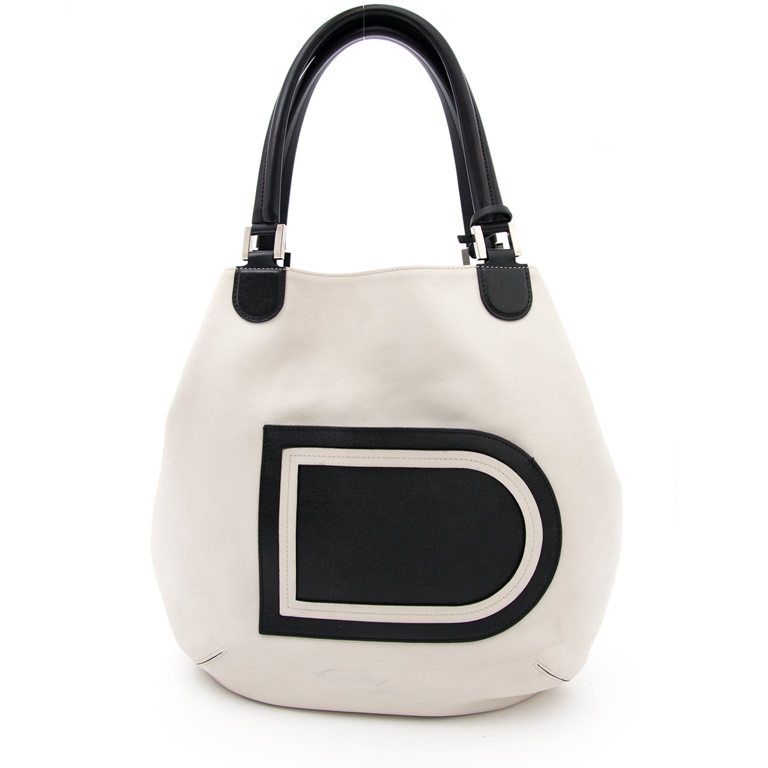 koop een authentieke Delvaux White Shoulder Bag D veilig online