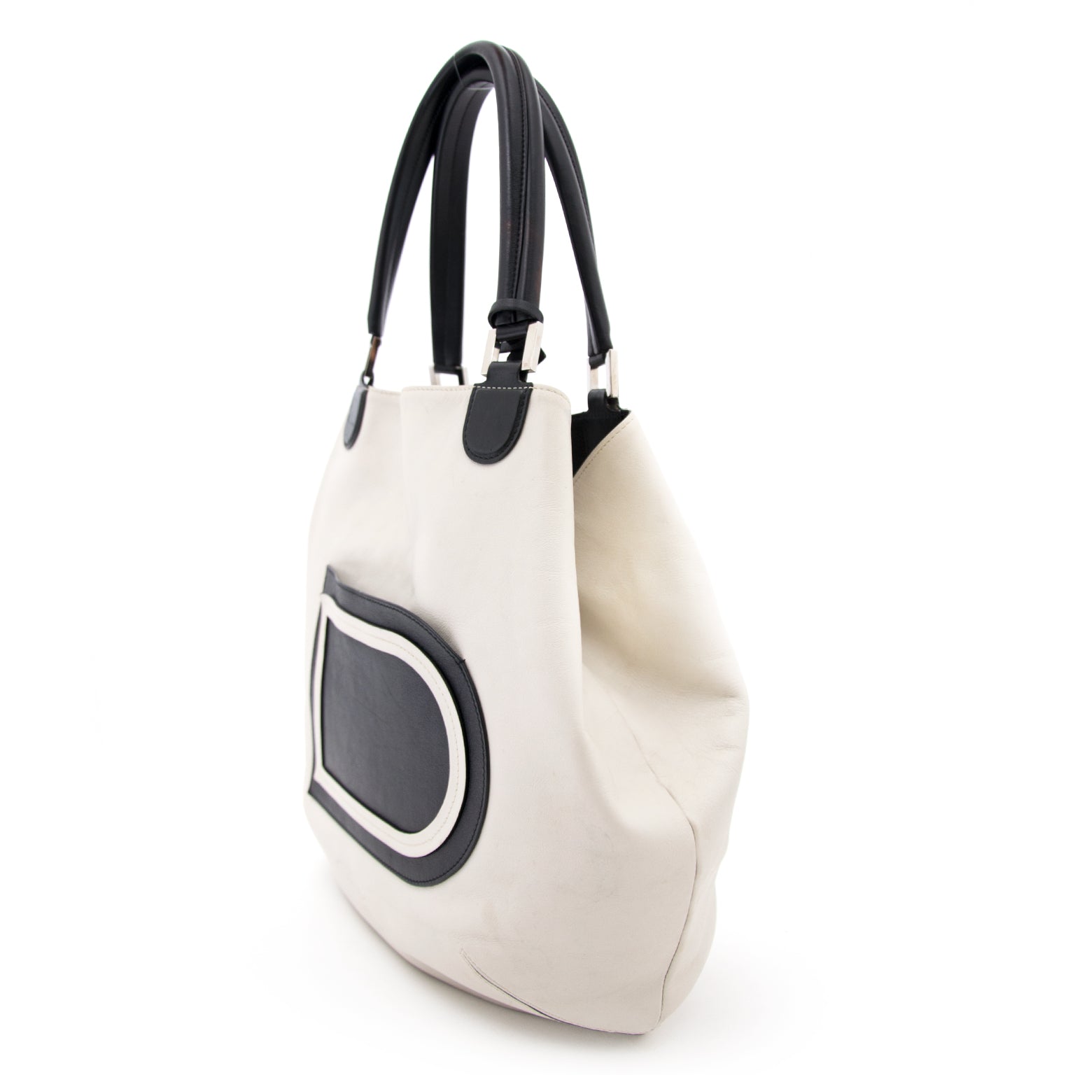 online een Delvaux White Shoulder Bag D kopen