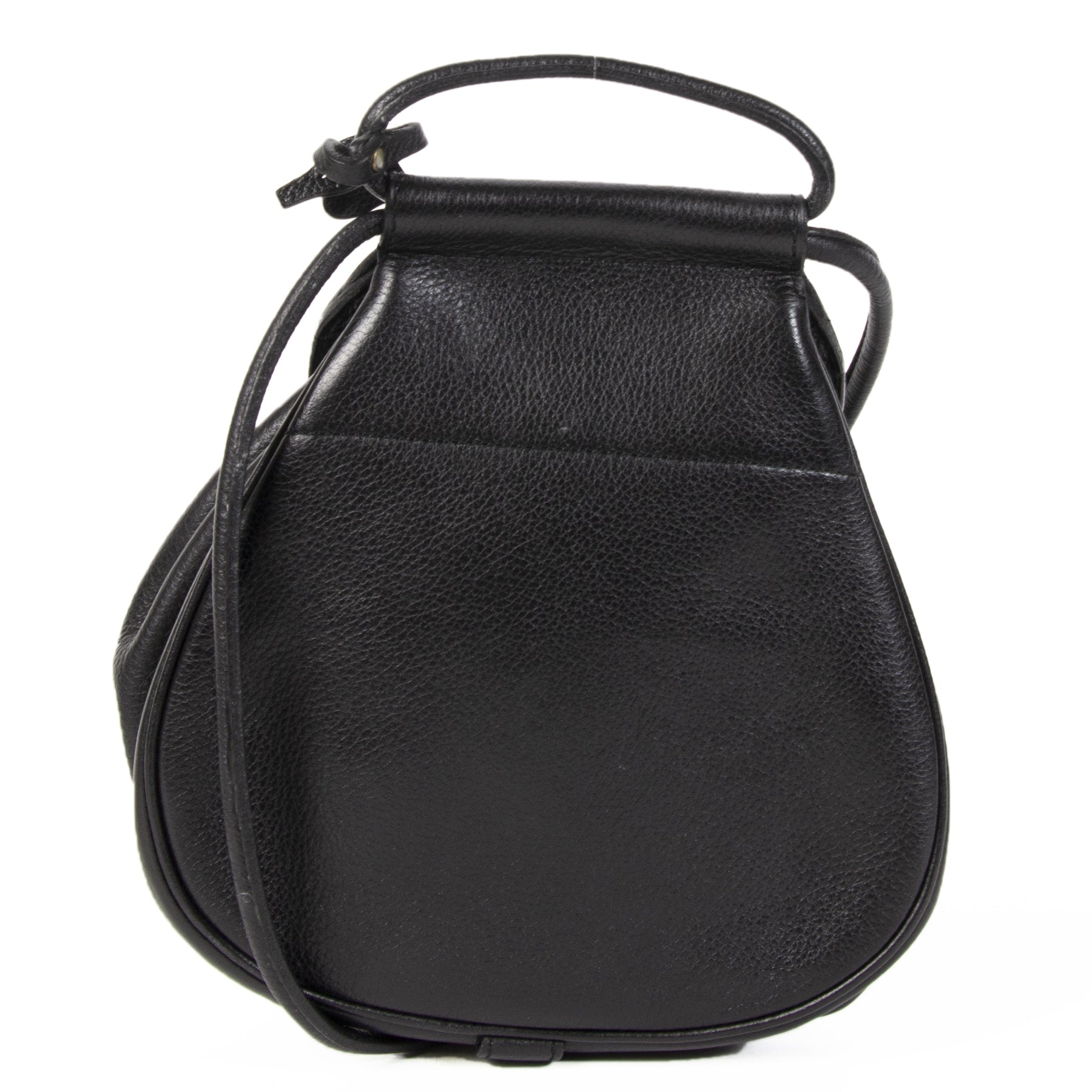 Delvaux Black Cerceau Mini Bag