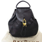 delvaux donker blauw lucifer rugzak te koop bij labellov vintage mode webshop belgië