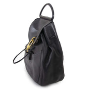 delvaux donker blauw lucifer rugzak te koop bij labellov vintage mode webshop belgië