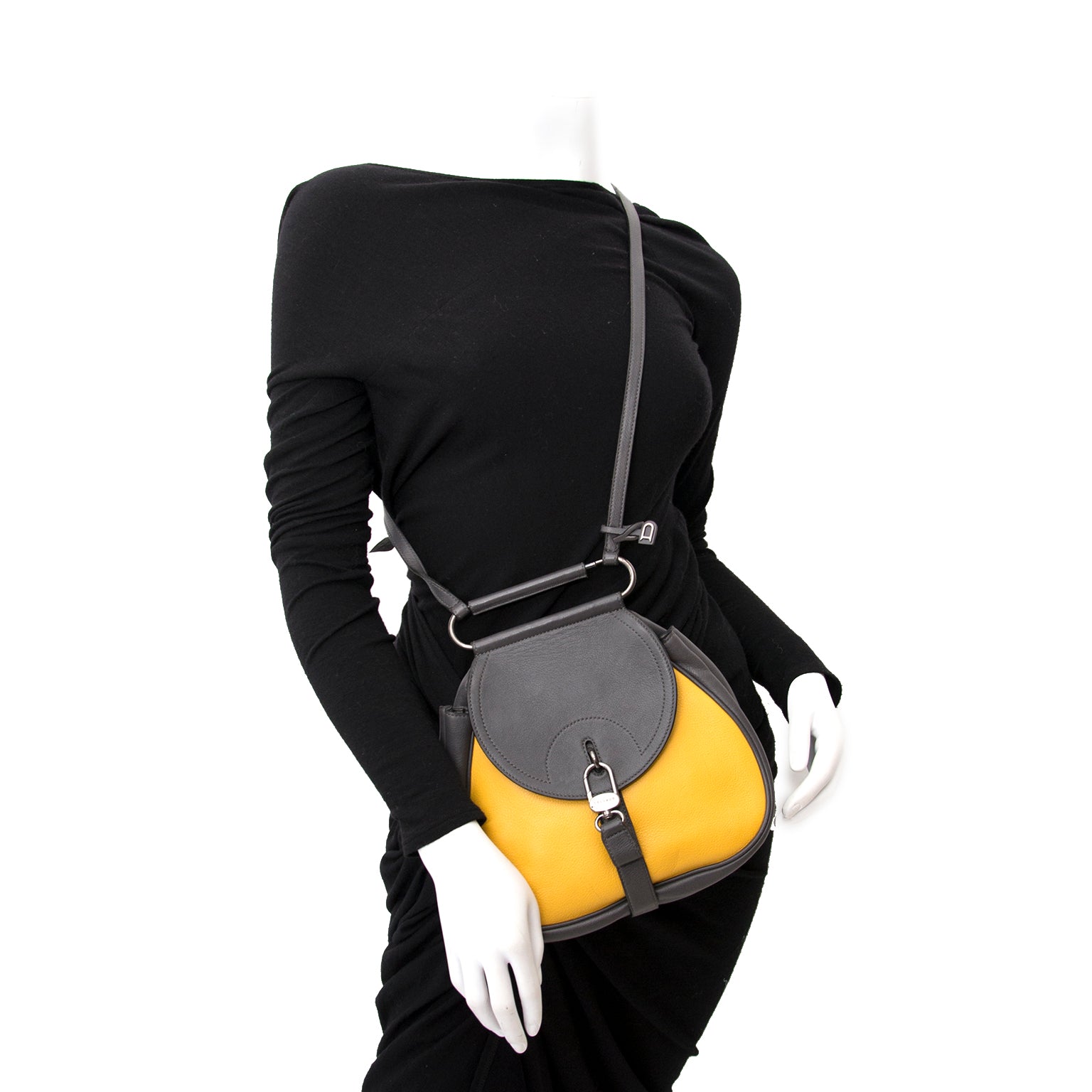 Delvaux Bicolor Jumping Bag