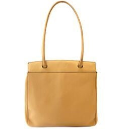 Deux De Delvaux Beige Shopper