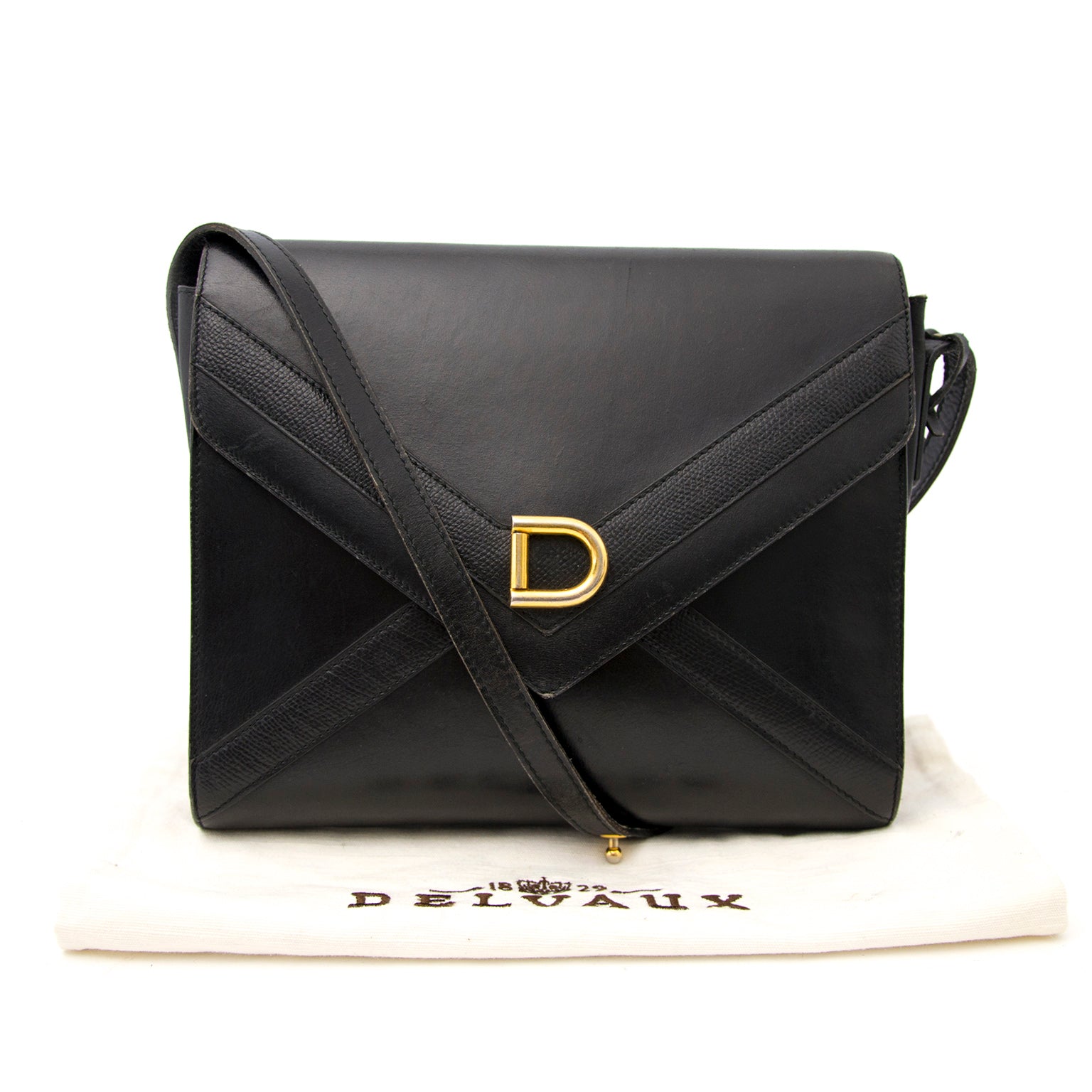 Acheter en ligne chez Labellov.com Delvaux Blue Shoulder Bag