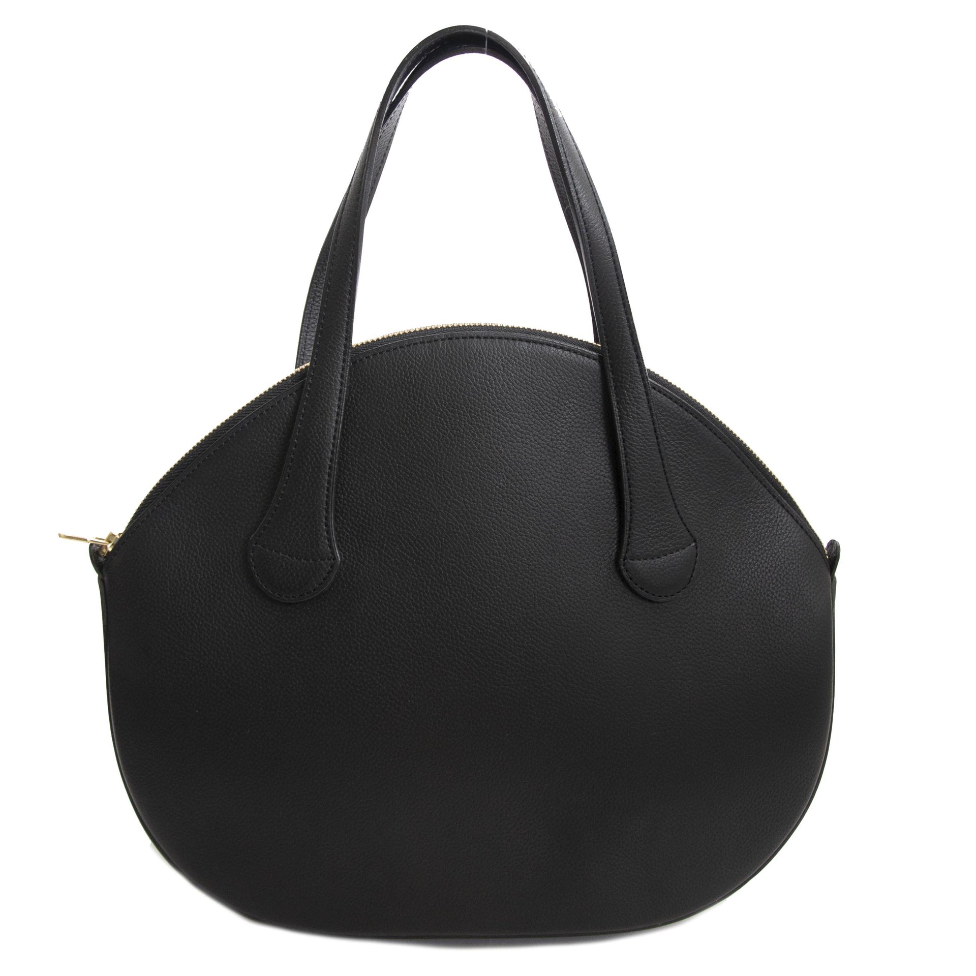 delvaux zwart ronde tas nu te koop bij labellov vintage mode webshop belgië aan de laagste prijs