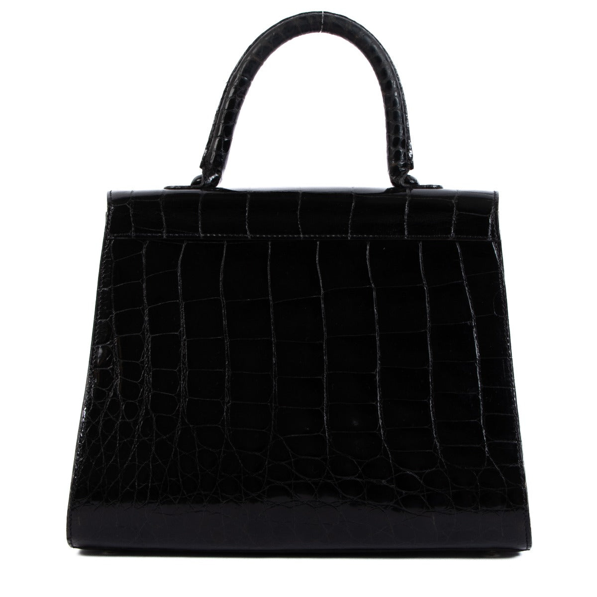 authentic second hand Delvaux Brillant MM Crocodile on www.Labellov.com