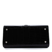 authentic second hand Delvaux Brillant MM Crocodile on www.Labellov.com