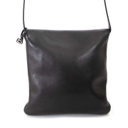 Delvaux Black Leather Kot Crossbody Bag now for sale at labellov vintage fashion webshop belgium