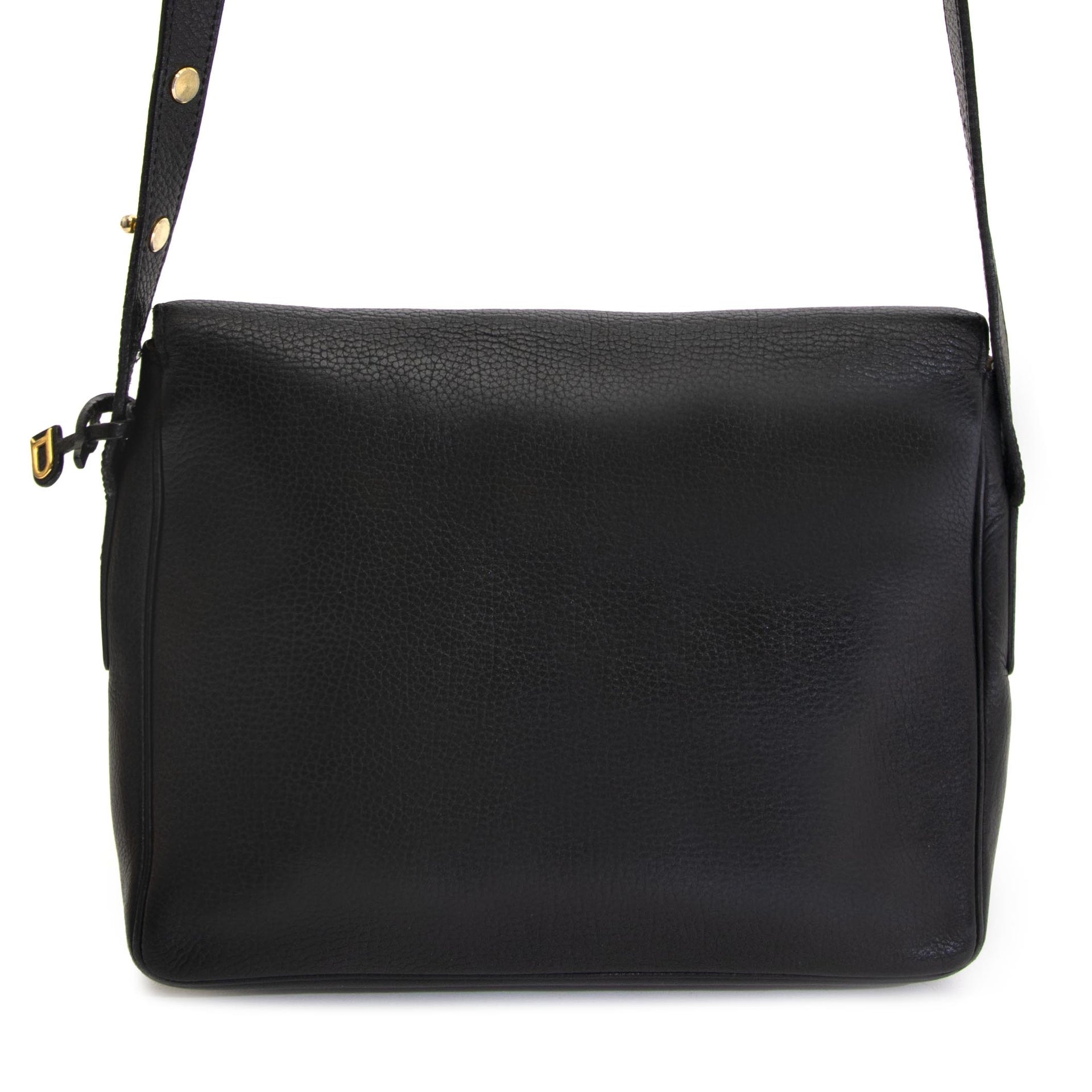 acheter en ligne seconde main sac a main pour le meilleur prix Delvaux Black poirier Shoulder Bag