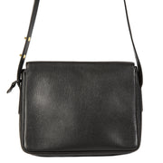 Delvaux Black D Shoulder Bag