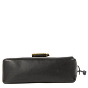 Delvaux Black D Shoulder Bag