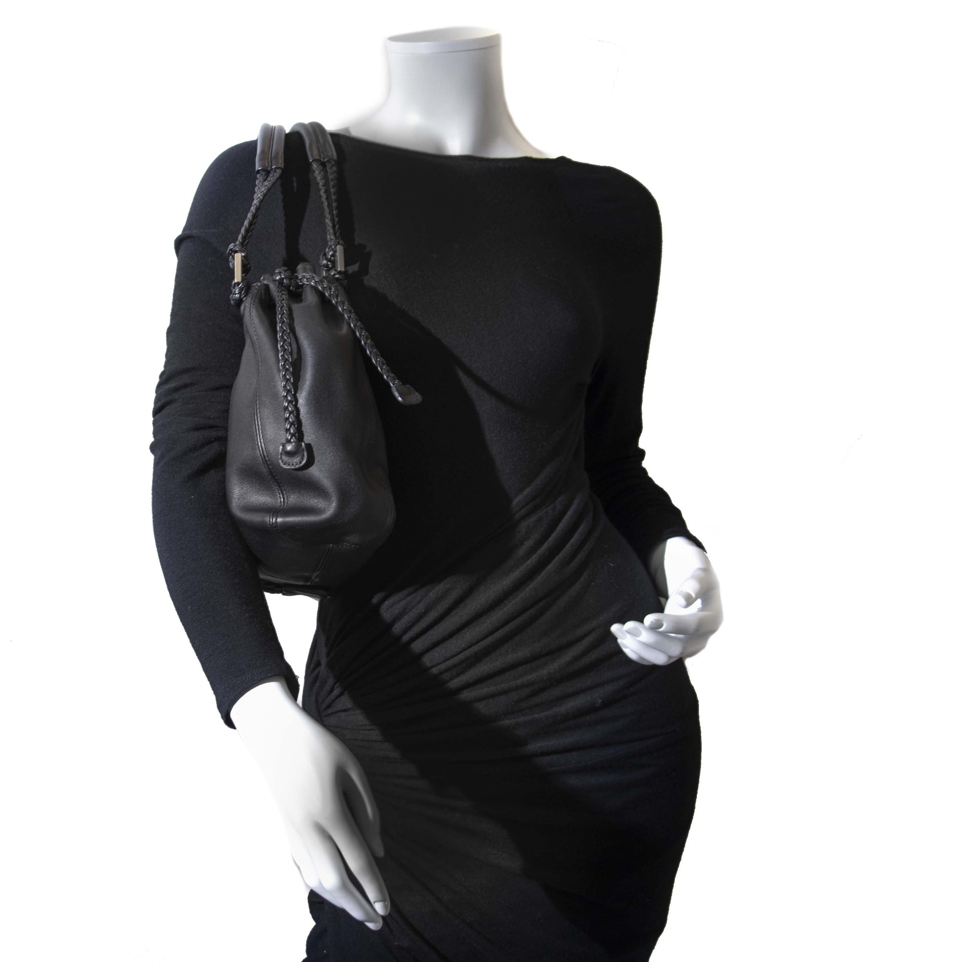 labellov.com the vintage webshop for all your designer bags Delvaux Black Eugene PM Bag