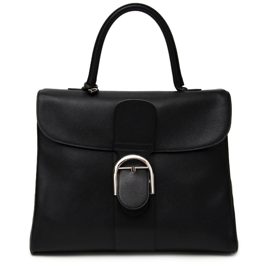 acheter en ligne pour le meilleur prix sac a main Delvaux Black Brillant GM comme neuf site en ligne labellov.com