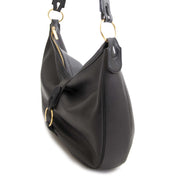 Authentique seconde main vintage Delvaux Camille Black Shoulder Bag achète en ligne webshop LabelLOV