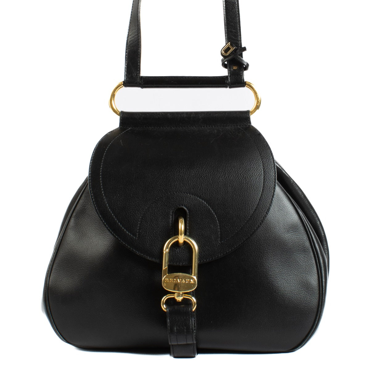 Shop safe online at Labellov in Antwerp, Brussels and Knokke this 100% authentic second hand Delvaux Black Jumping Nouveau Cerceau GM Bag