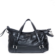 Delvaux Black Handbag for sale online at Labellov