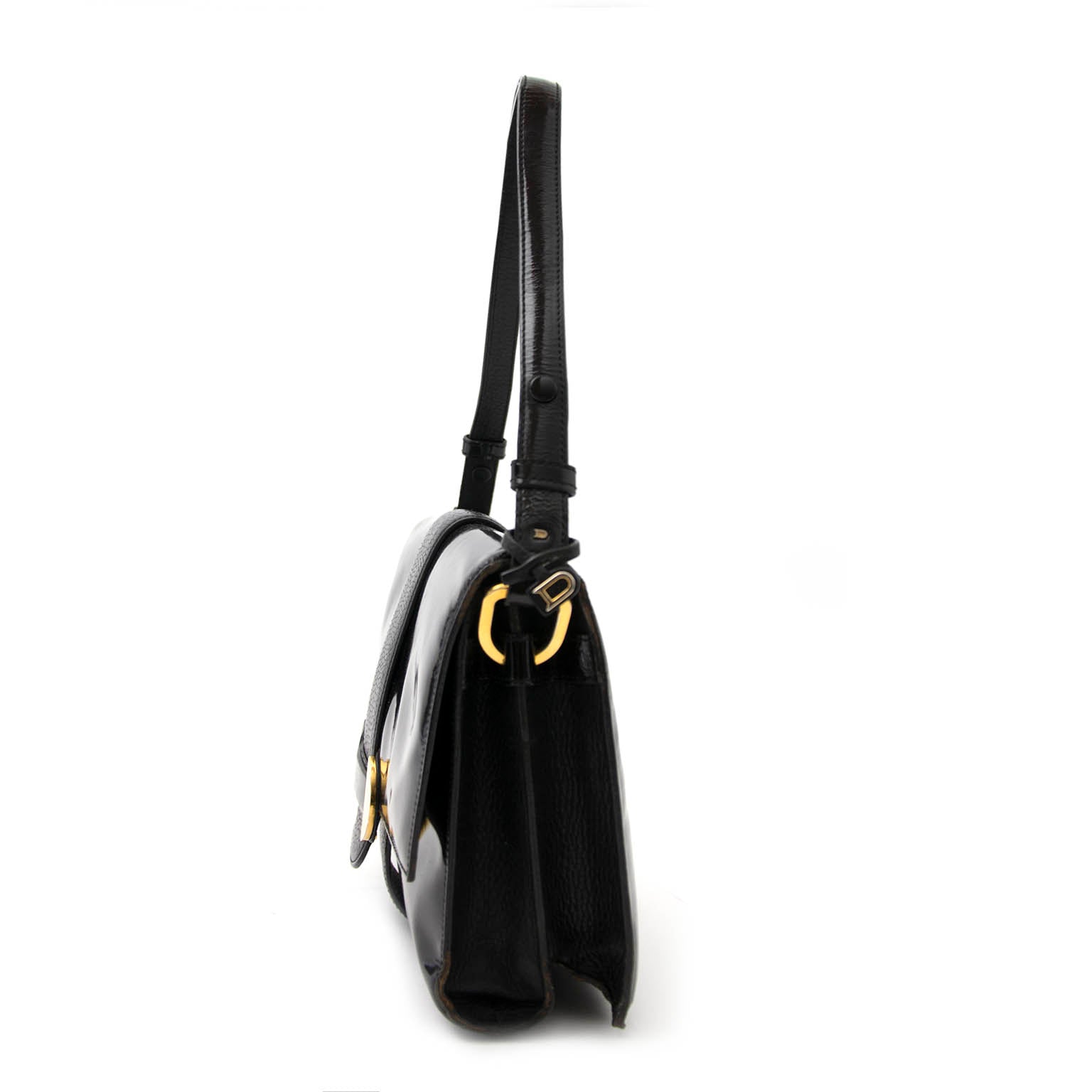 Acheter secur en ligne votre sac a mains Delvaux en cuir lacquee pour le meilleur prix chez Labellov