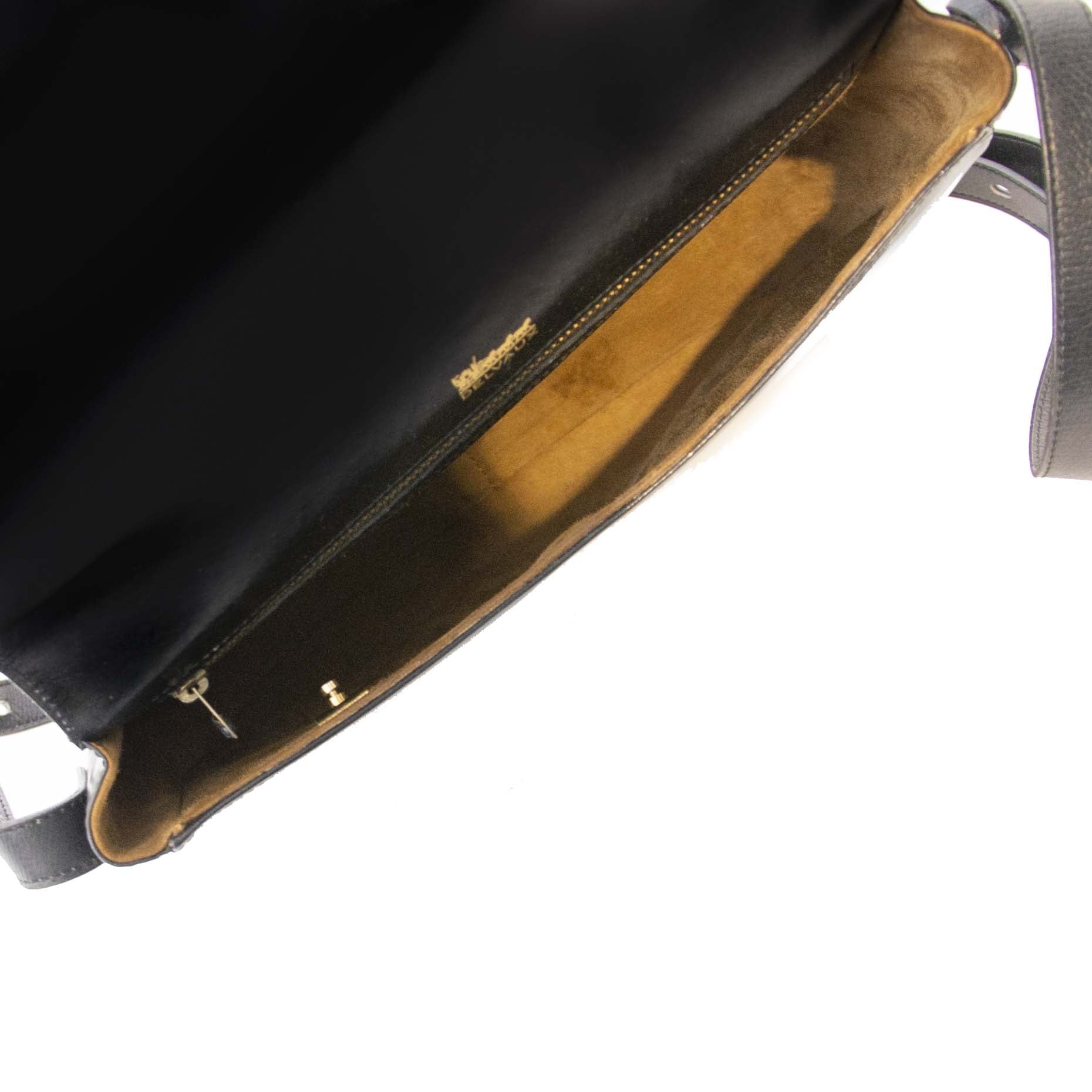 shop safe online Delvaux Black Box Calf Cross Body Bag
