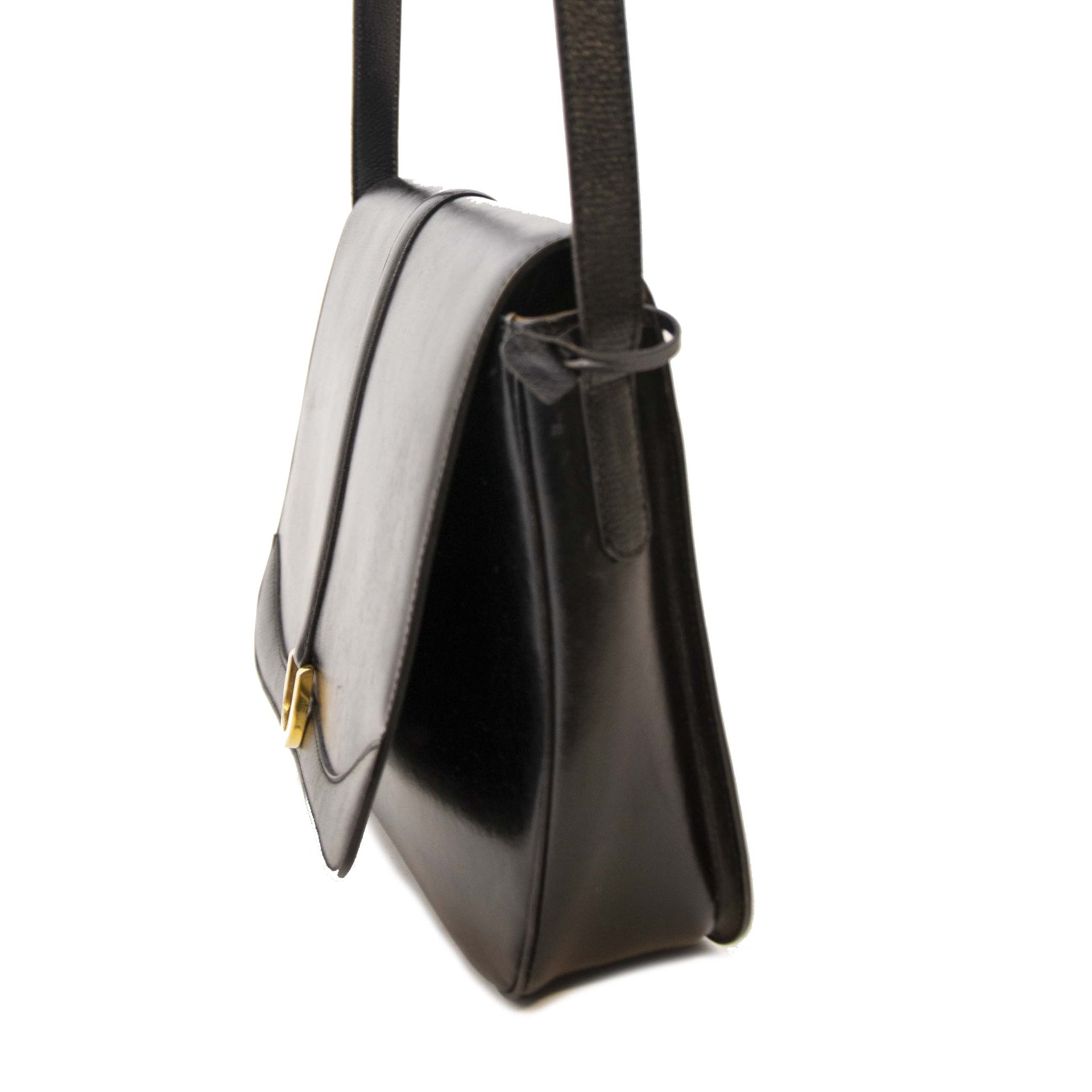 shop safe online Delvaux Black Box Calf Cross Body Bag
