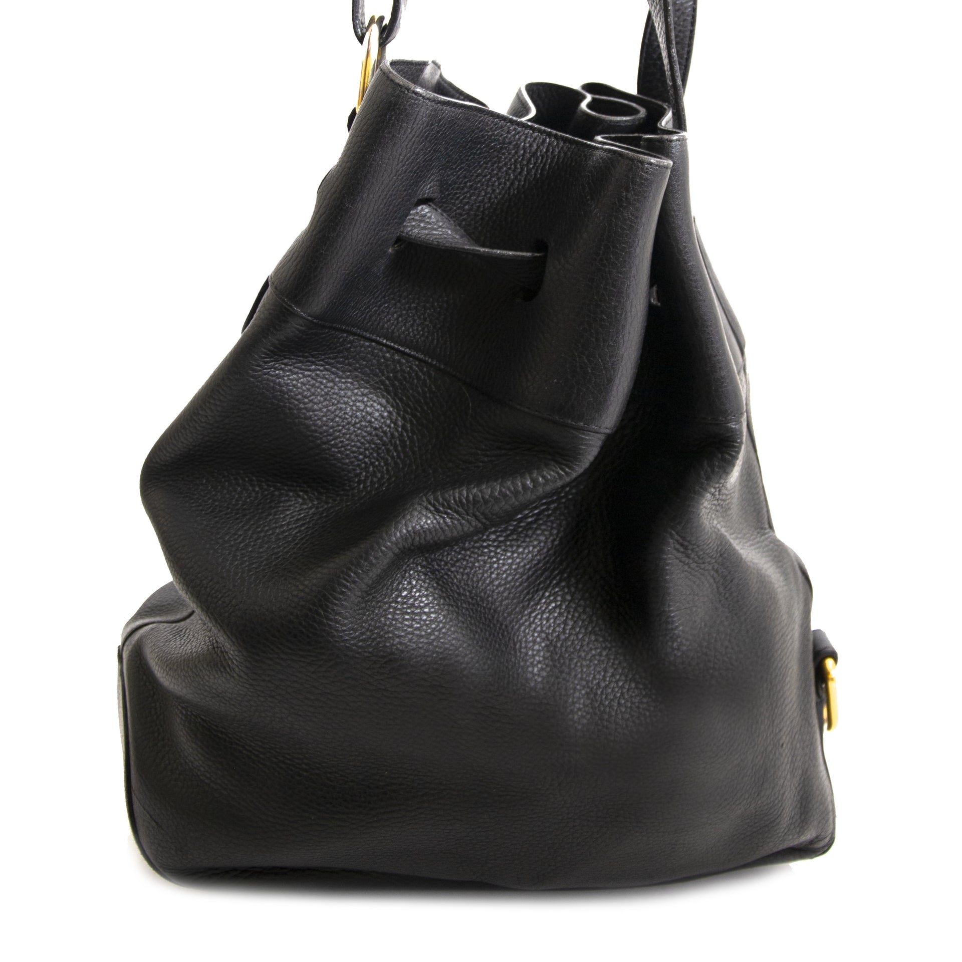 Delvaux Black Shoulder Bag for sale at Labellov