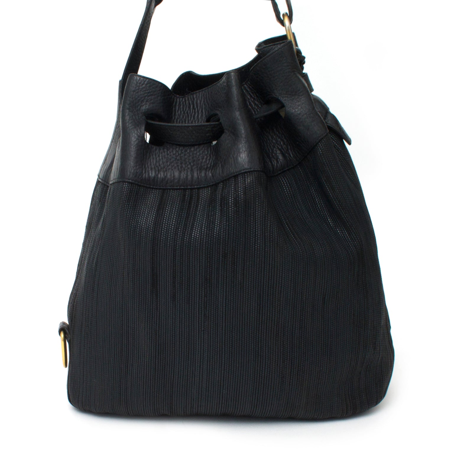 shop your designer luxury Delvaux Black Woven 'Toile De Cuir' bag online webshop labellovc.com