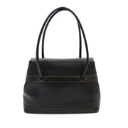 Buy safe and secure online at labellov.com Delvaux le deux black shoulder bag