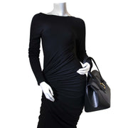 We buy and sell your authentic Delvaux Black Simplissime Cabas Shoulder Bag
