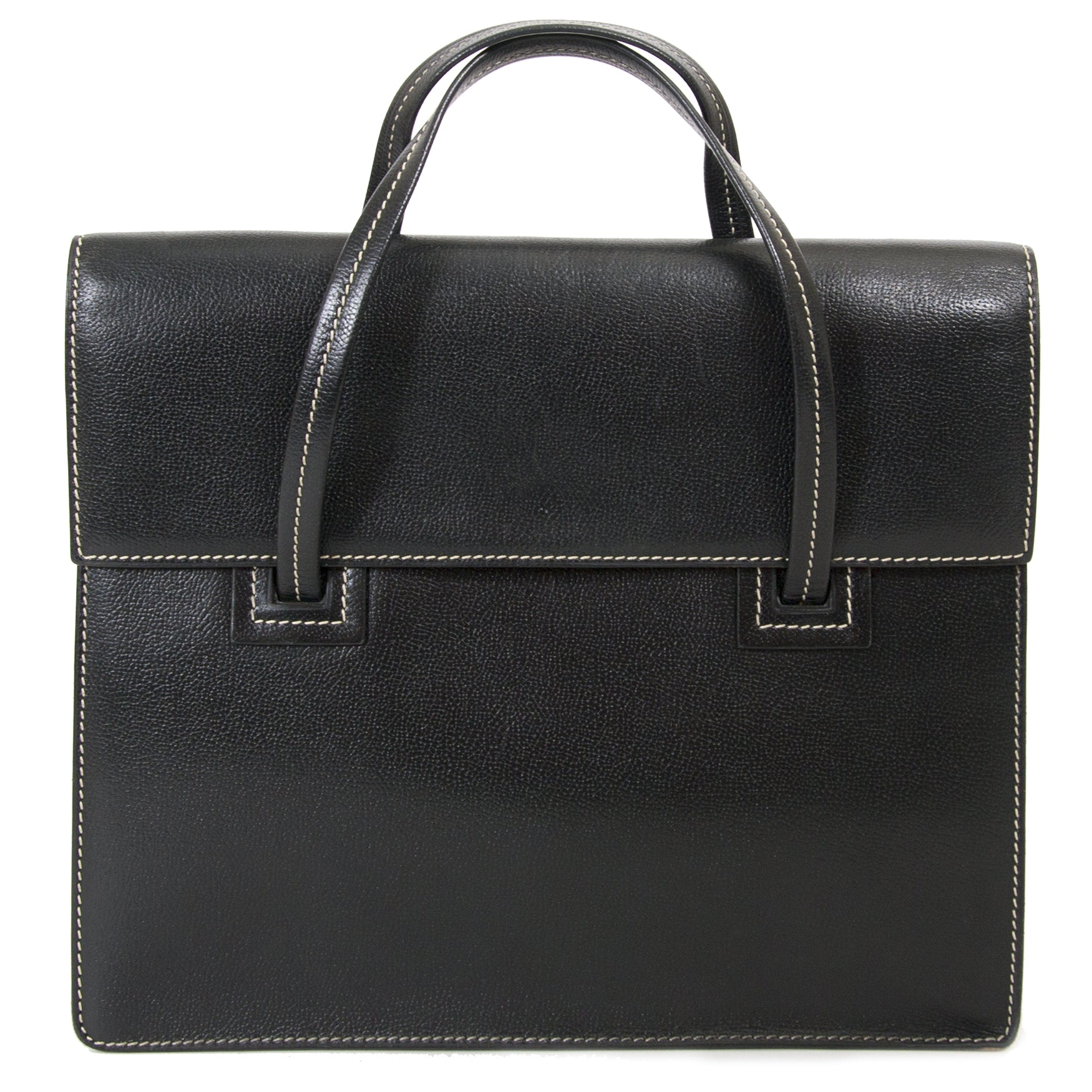delvaux black leather santal gm bag now for sale at labellov vintage fashion webshop belgium