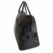 Authentieke tweedehands vintage Delvaux Taxi Logo Top Handle Bag online webshop LabelLOV